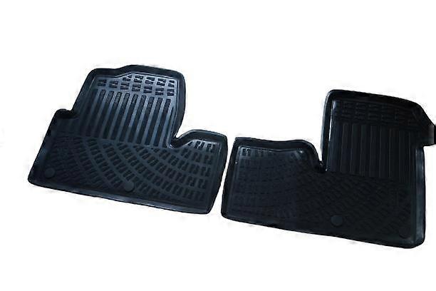 RUBBER FLOOR MAT FOR RENAULT MASTER III since 2010 2pcs 3D