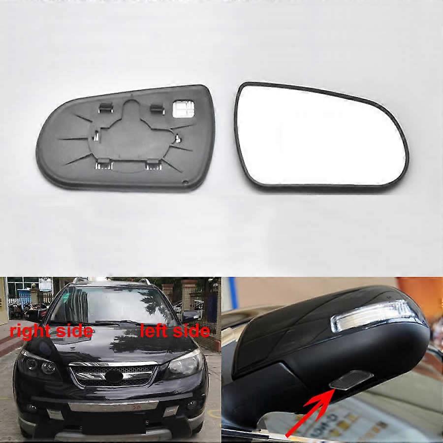 For BYD S6 M6 2010 2011 2012 Car Accessories Outer Rearview Side Mirrors Lens Door Wing Rear View Mirror Glass with Heating