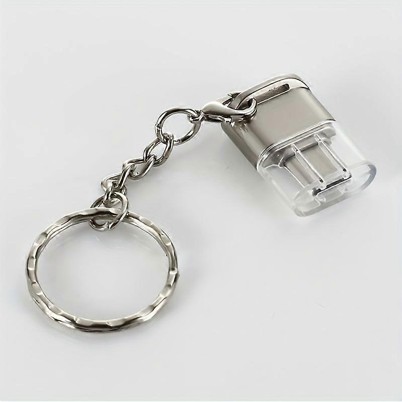 Mini USB C Micro SD Card Reader, Card Holder Type C OTG TF Memory Card Reader, Compatible With Laptop, Tablet, Smartphone