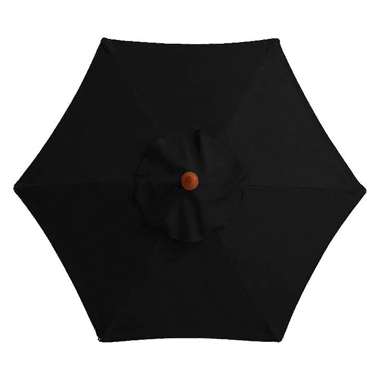 3m Polyester Replacement Cover For Parasol Canopy Sun Umbrella Rainproof Fabric