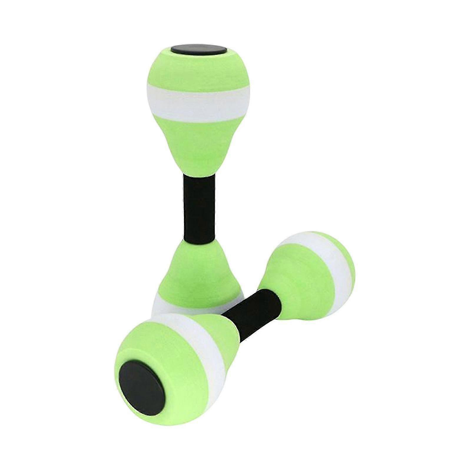 2x Water Dumbbells Aquatic Exercise Dumbells Water Aerobics Workouts Barbells - D