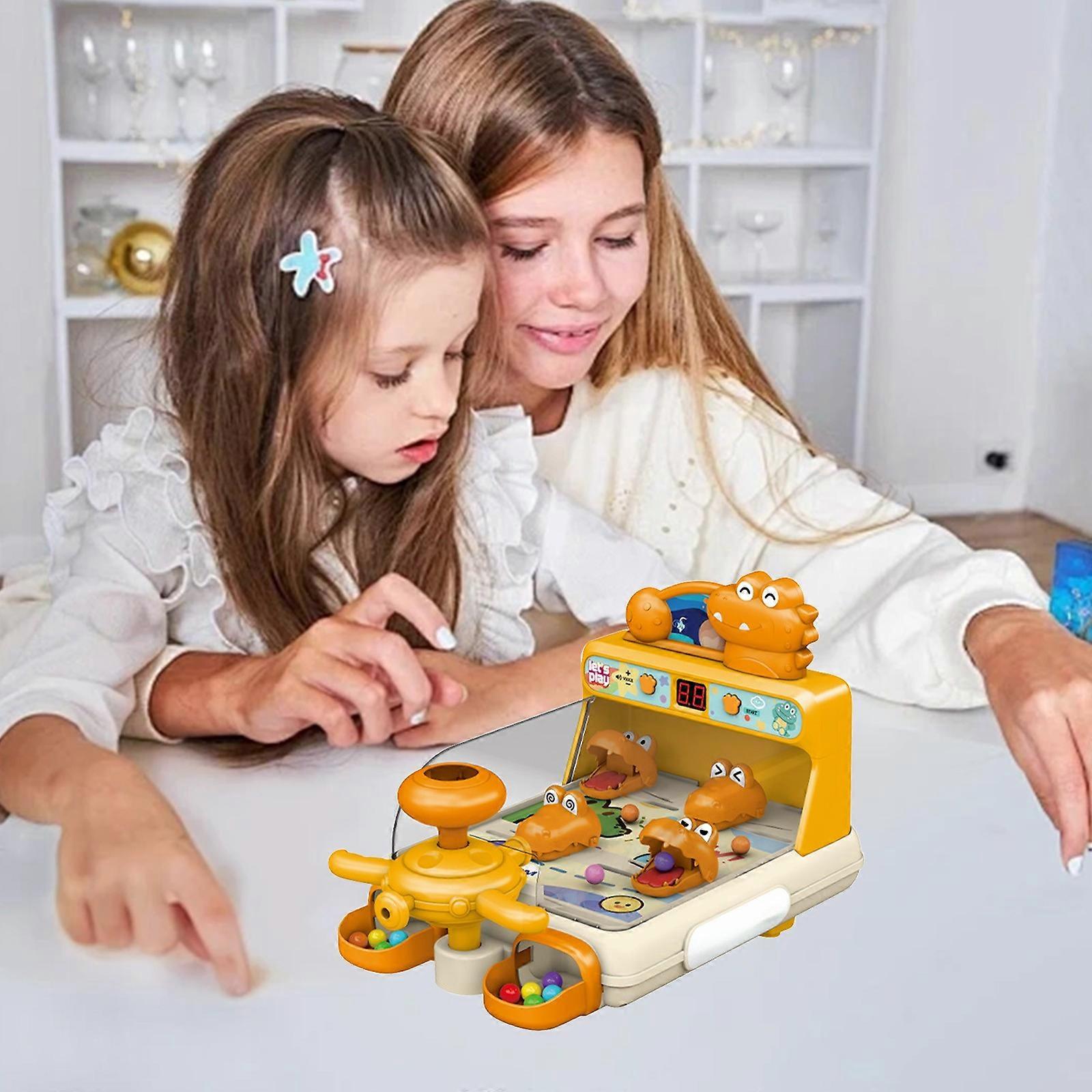 Animals Themed Arcade Game Toy For Kids Interactive Handheld Shooting Game With Multiple Balls Storage Ideal For Family Play 30cm