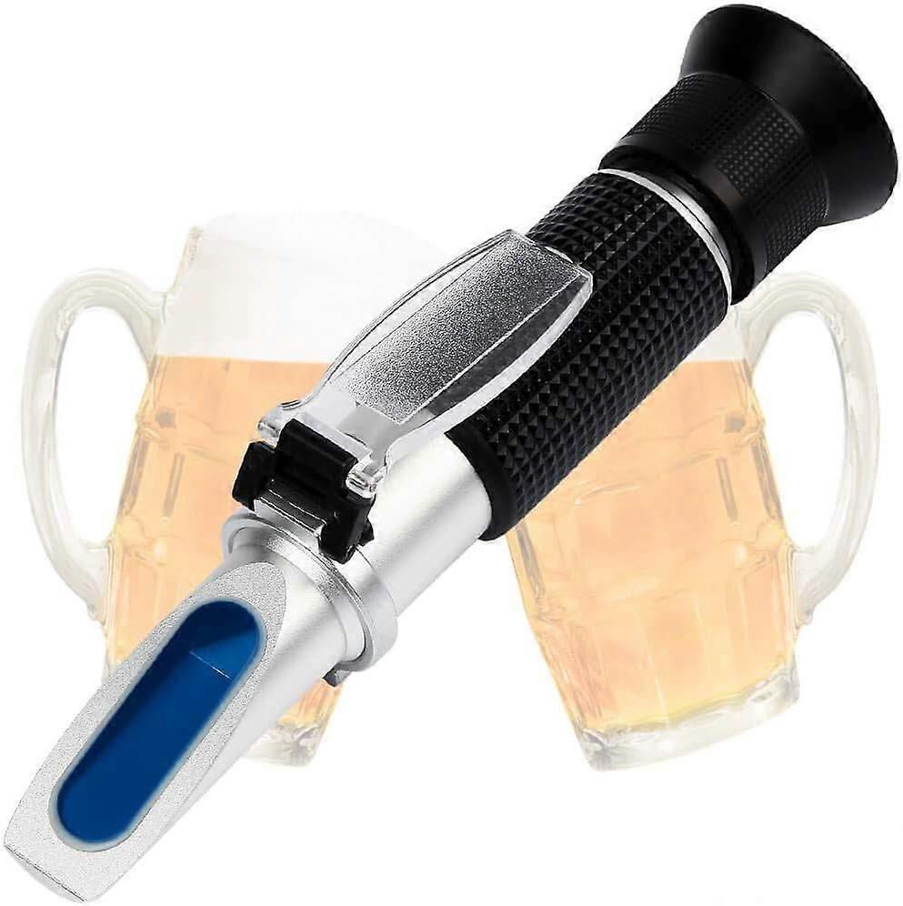 Brix Refractometer,Dual Scale,Gravity 1,000-1,120,Replaces Homebrew Hydrometer
