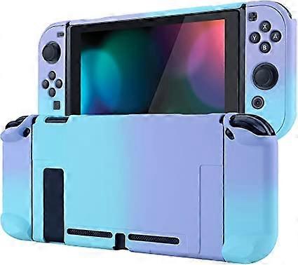 Dww-Case for Switch, Protective Case for Nintendo Switch Controller, Protective Cover for Switch - Blue Purple Gradient