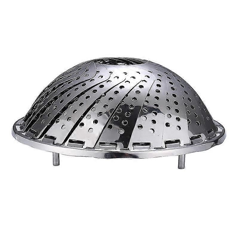 Stainless Steel Steamer Folding Multi-function Vegetable Steamer Water Proof Thicker