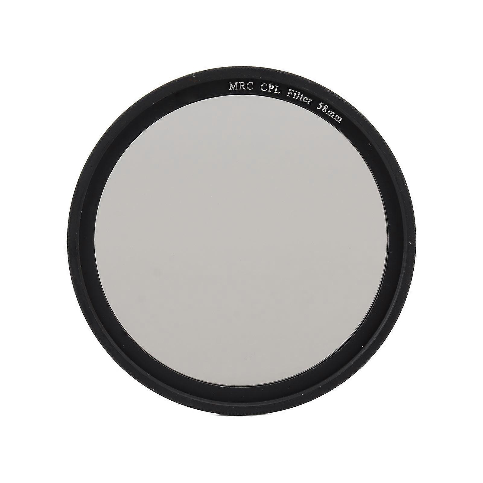 Lightdow MRC CPL Polarizer Filter Lens Circular Polarizing Filter with Thin Frame Multi Coated 58mm/2.3in