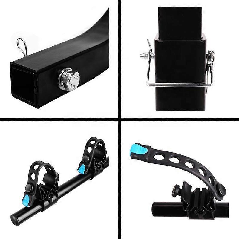 2 And 4 Bikes Rack Foldable Mast Style Hitch Mounted Bicycle Carrier Racks For Mini Trucks