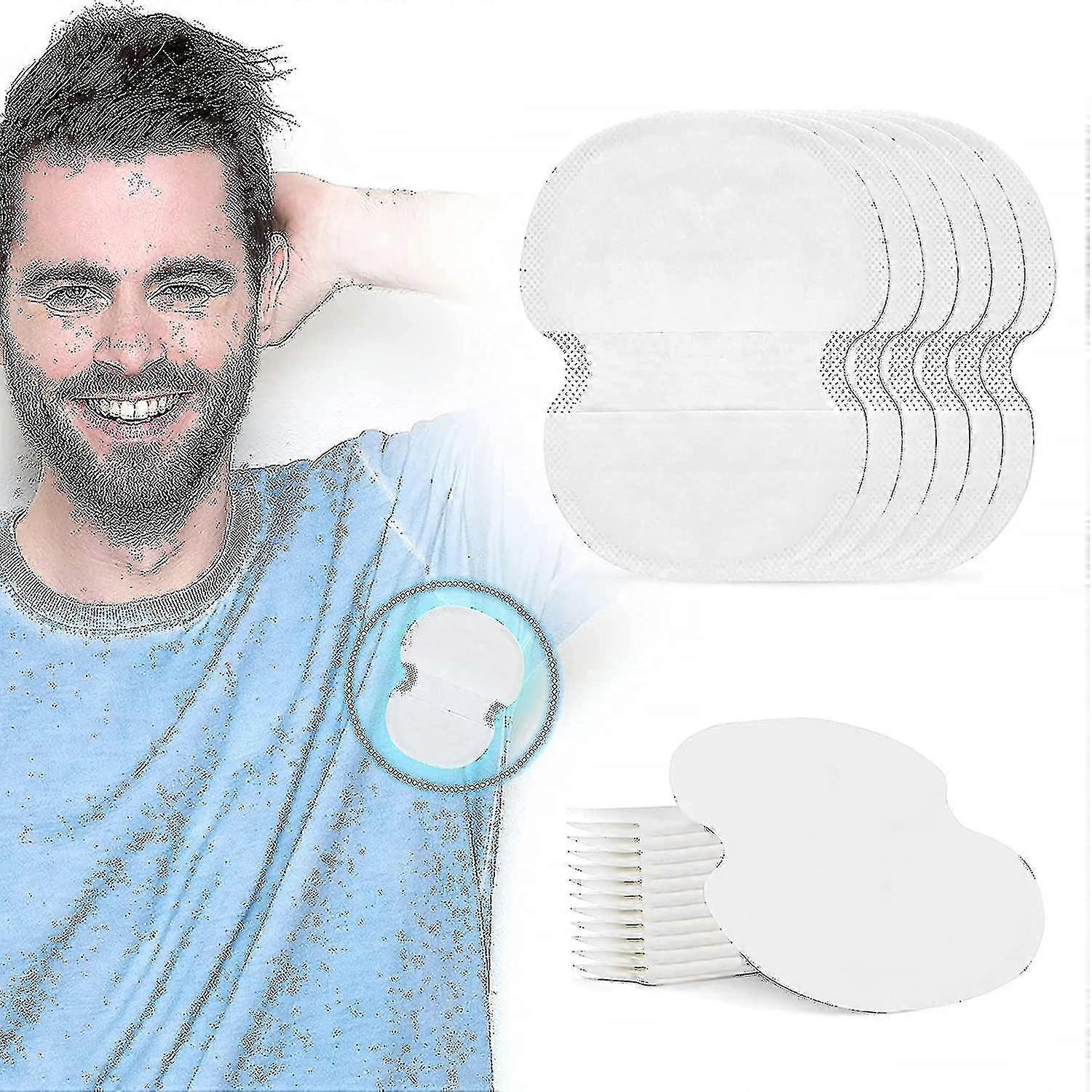 Underarm Sweat Pads - 100 Disposable Premium Absorbent Armpit Underarm Shields