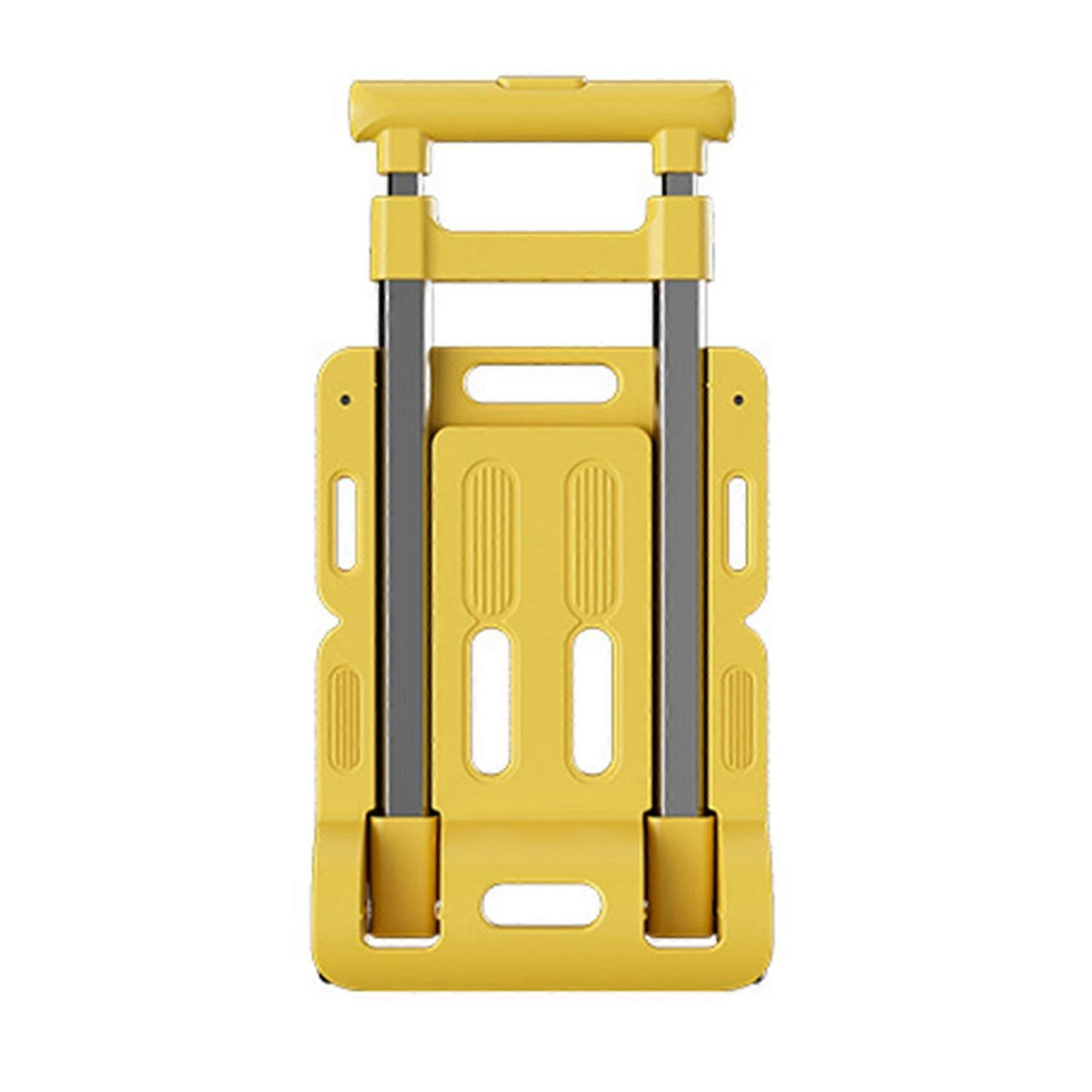 Folding Hand Truck with Wheels 110lbs Load-capacity Rustproof Corrosion Resistant Collapsible Trolly