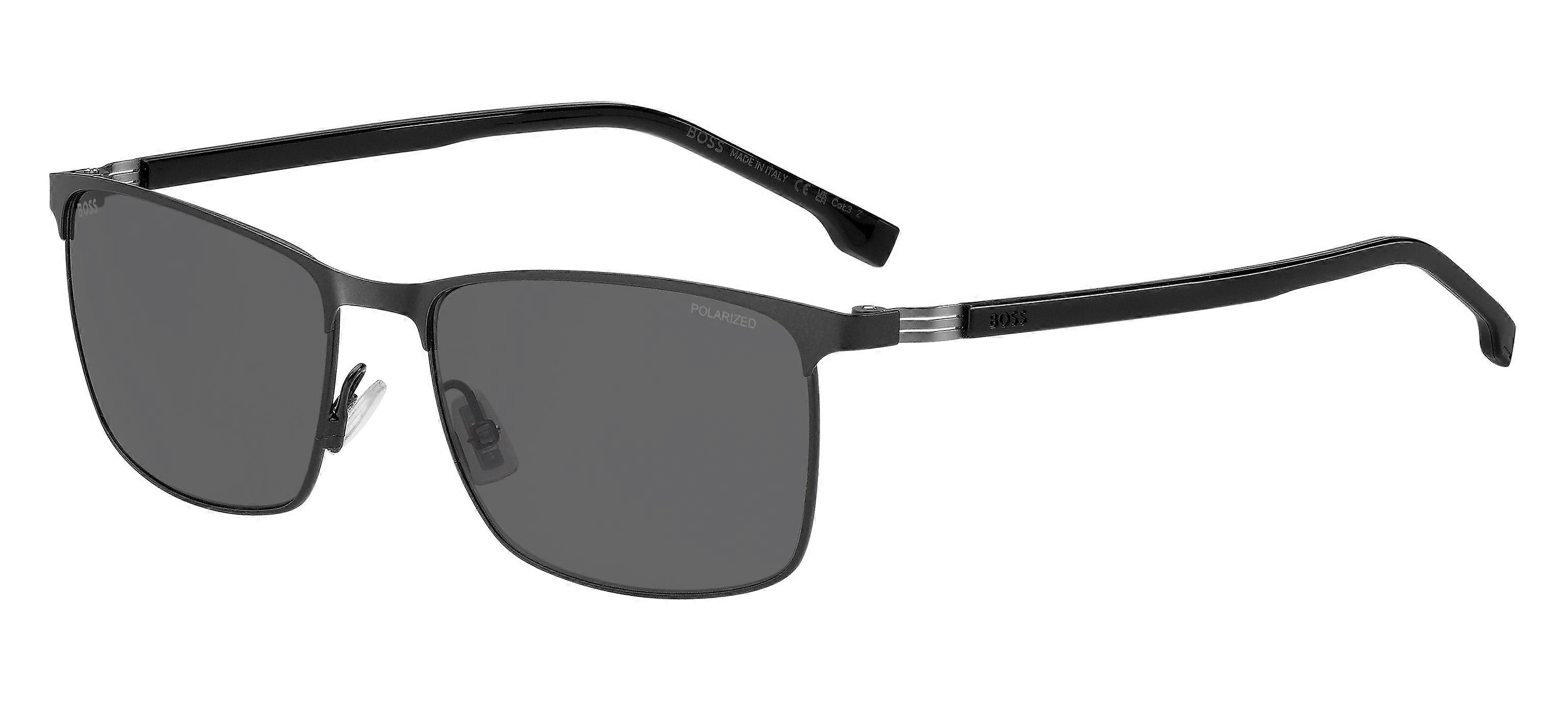 Sunglasses HUGO BOSS BOSS 1635/S SVK MATTE RUTHENIUM BLACK 57/17/150 MAN