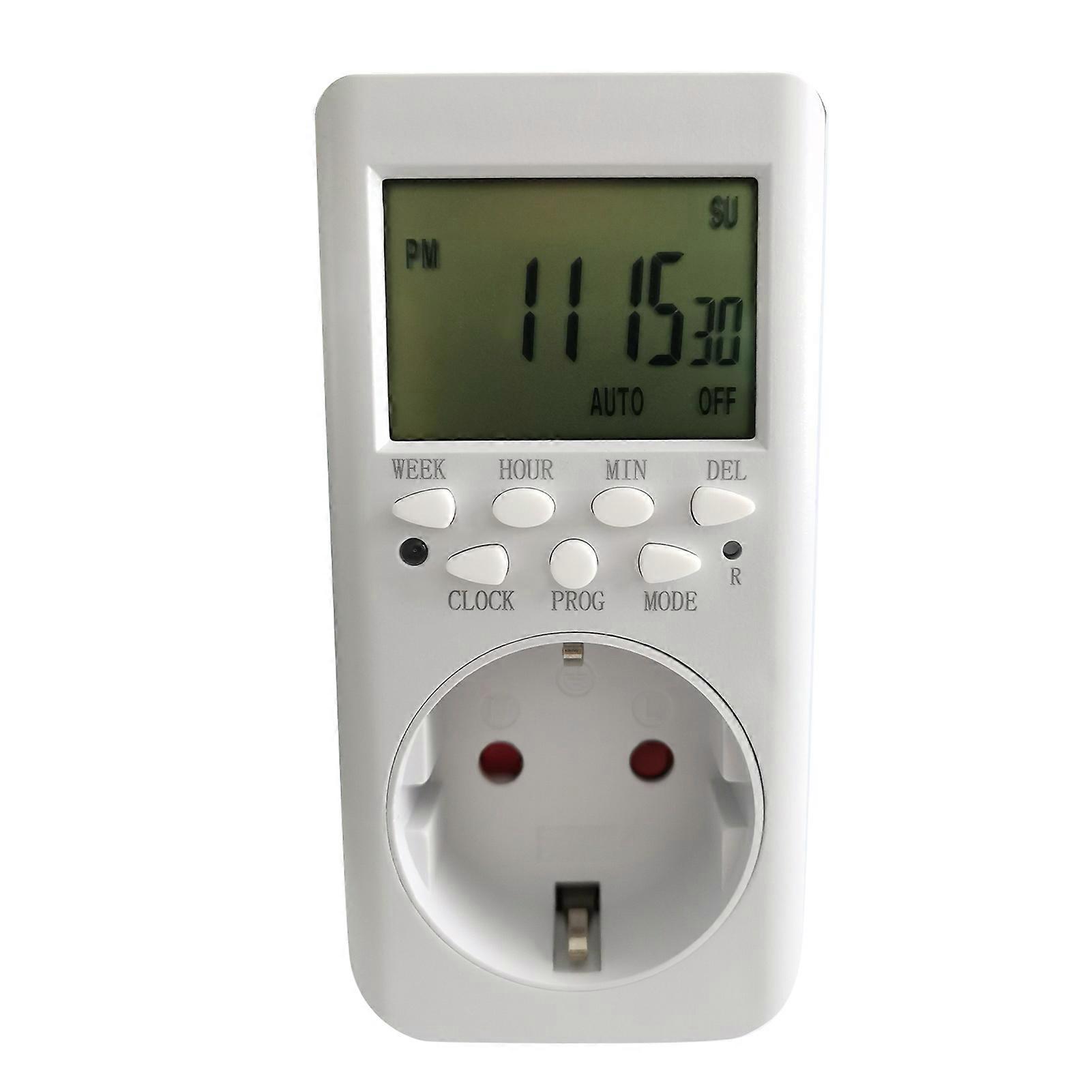Timer Outlet Electric 24 Hour Indoor Plug in Outlet Timer Programmable Light Timer Switch