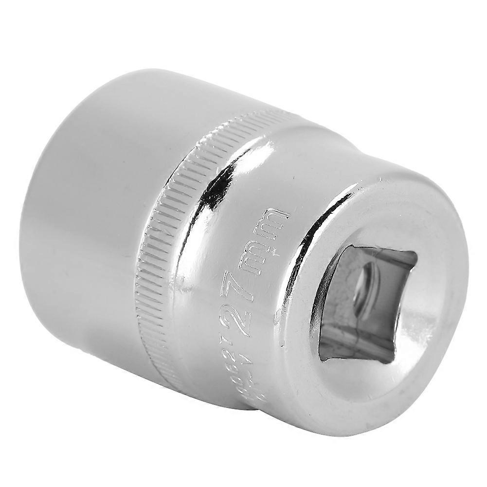 CR V Steel Hex Socket Repairing Tool High Hardness Practically Designed Portable Socket(27mm)