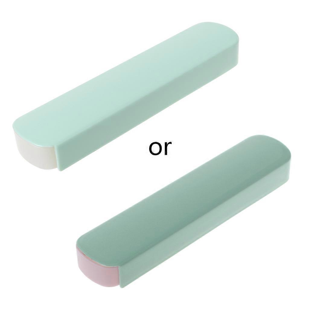 Tableware Storage Box Flatware Travel for Case For Stationery Chopsticks Spoon F  Green