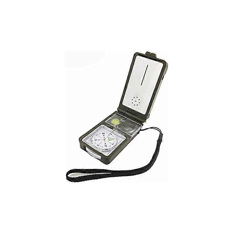 10-in-1 Multifunction Outdoor Camping Survival Kit with Compass, Flashlight, and More