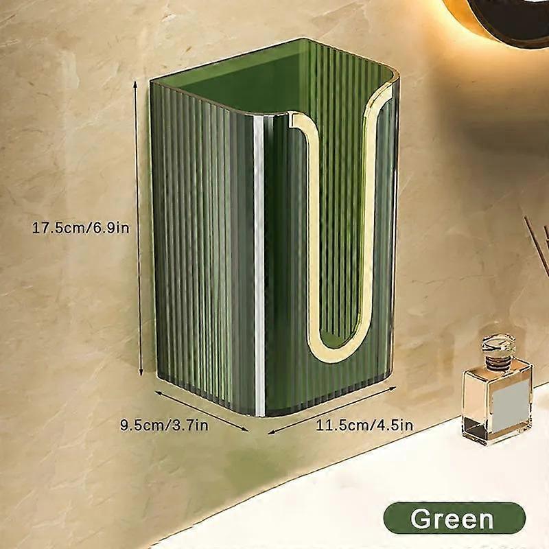 1PC Luxury Tissue Box Wall-Mounted Acrylic Transparent Tissue Box Table Napkin Holder Bathroom Paper Box Tissue Paper Dispenser