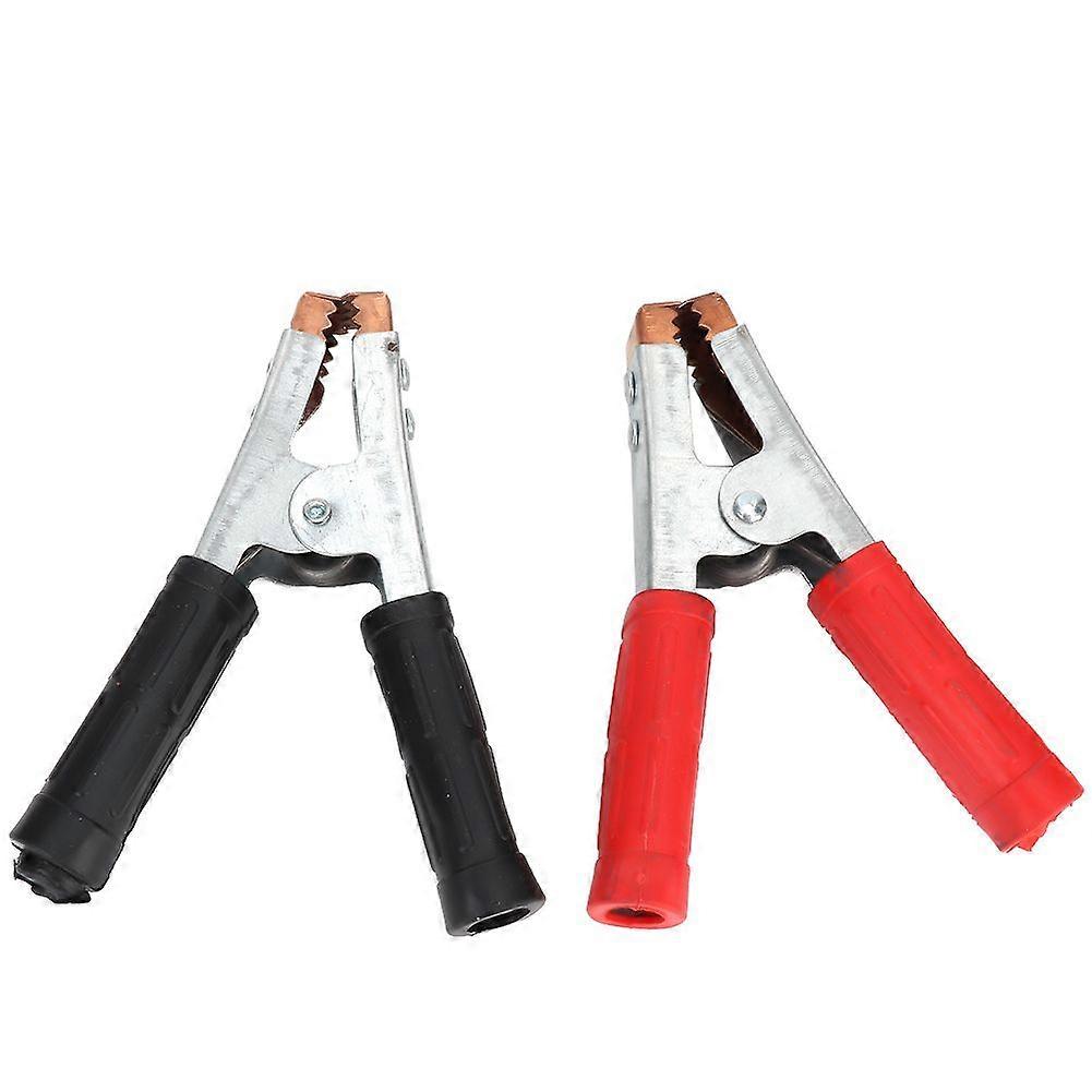 2Pcs Professional Chrome Plated Earth Ground Clamp for Clamping Welding Workpieces