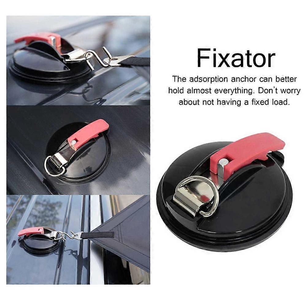 Heavy Duty Vacuum Suction Caps Plate Anchor Camping Sheet Car Accessories Side Awning Outdoor Camping Tent Gear Tool Accessories