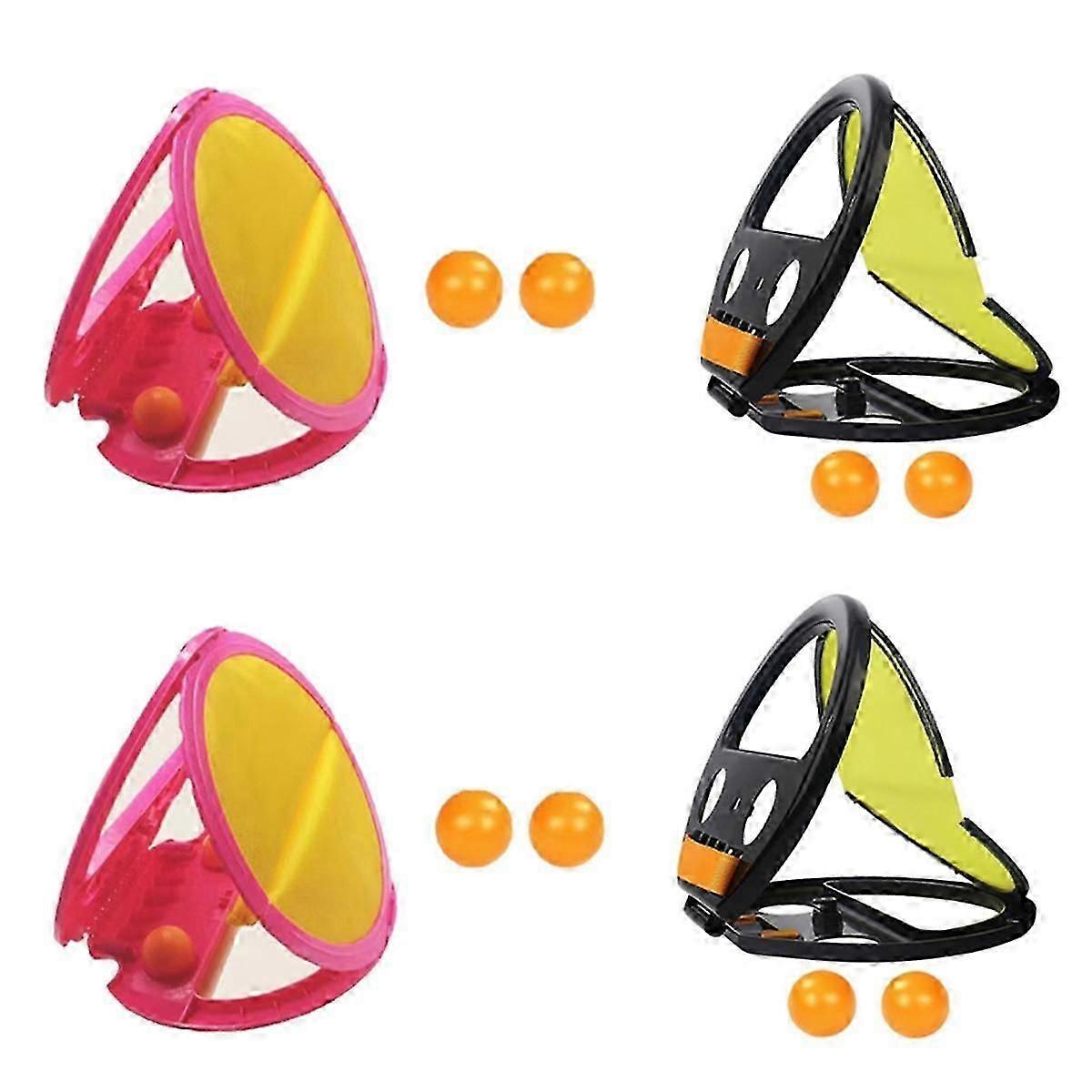 Catch Game, Catch Game Set, Indoor and Outdoor Hand Throwing and Catching Game, Educational Racket