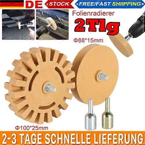 Sticker car foil eraser remover eraser disc adhesive remover Ø88+100mm