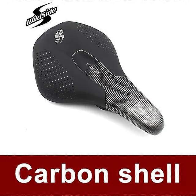 Ultralight Bicycle Full Carbon Saddle MTB Road Bike vtt racing seat Wave Saddle Super Light Leather Cushions 143 155mm