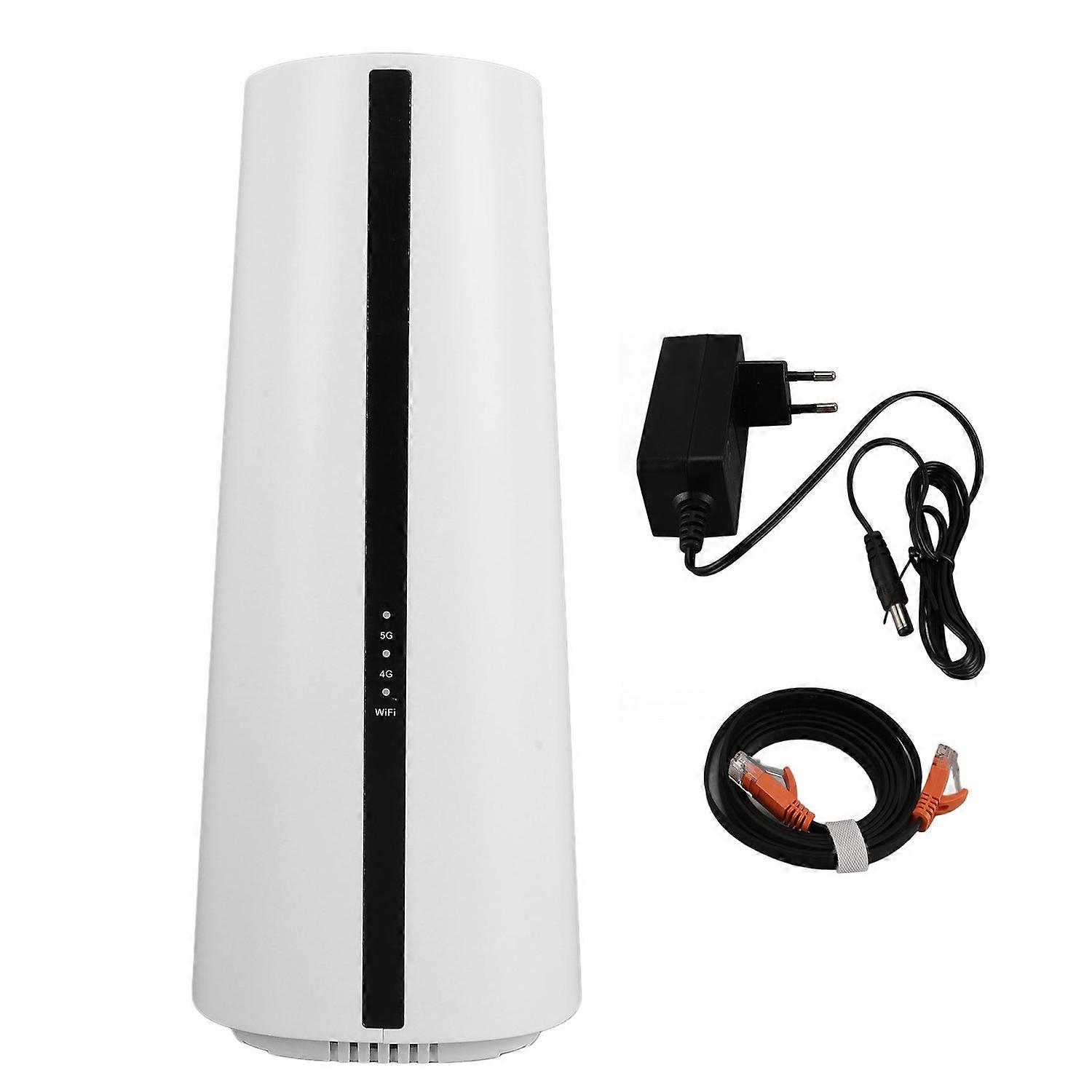 5G CPE-Router mit SIM-Kartensteckplatz 2,4G 5,8G Dualband-Unterstützung 64 Benutzer 5G NR NSA SA Wireless Internet