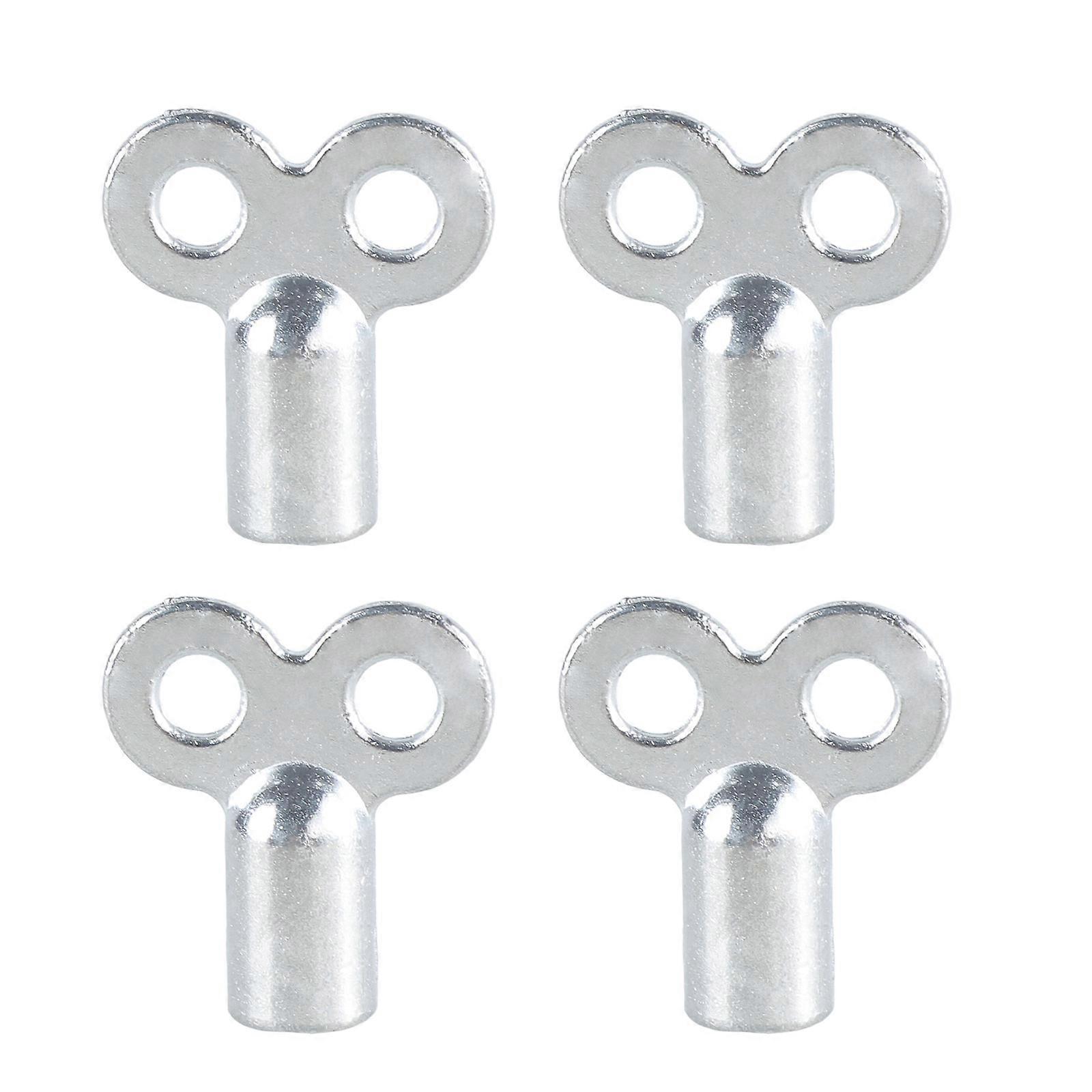 4pcs/set Radiator Bleeder Wrench Key HVAC Maintenance Tool Fit for Quiet and Effective Heating Solution, Noise Reduction