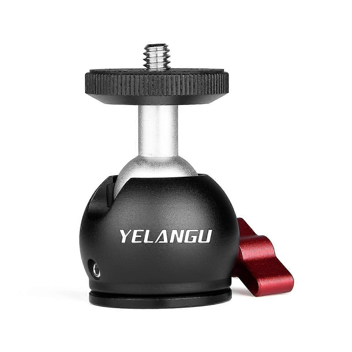 YELANGU 360 gradi panoramico in metallo treppiede a sfera testa adattatore per auto Dolly