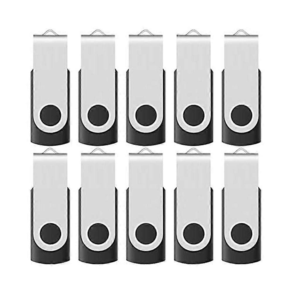 USB Flash Drives, 16GB, Plug and Work, Black