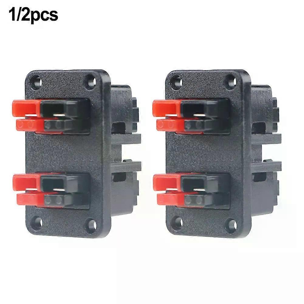 2pc 30/45A 600V FOR Anderson Plug Fixed Mounting Brackets Panel Single Pole Four Position Fixed Bracket Panel Outdoor Power Plug