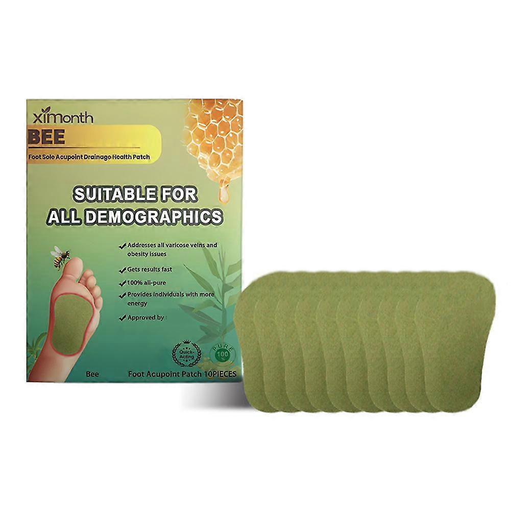 Plaster do pielęgnacji stóp pszczół łagodzi zmęczenie podeszwy, wspomaga krążenie