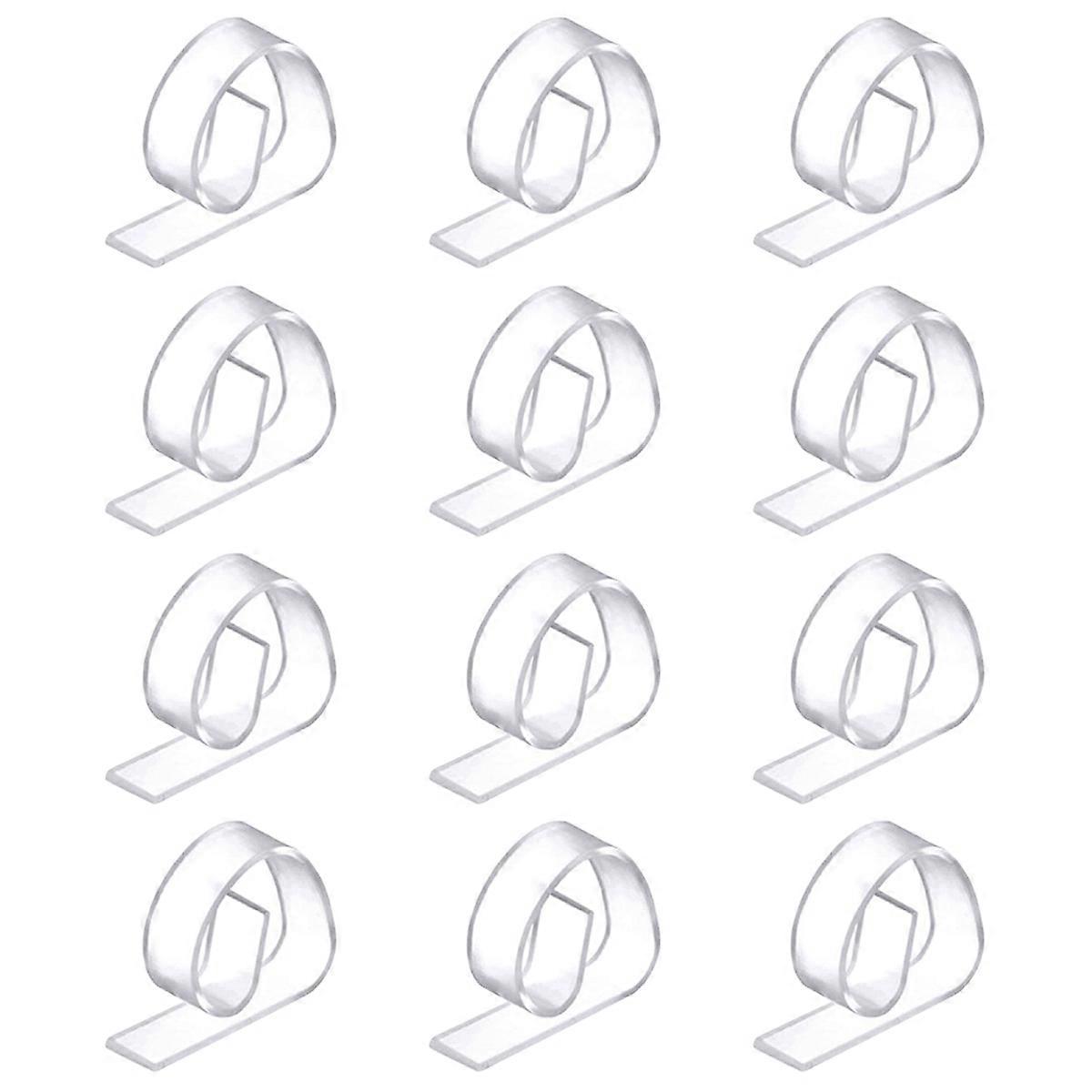 Adjustable Table Cover Clips, Wind-Resistant, Indoor Outdoor, Value Pack