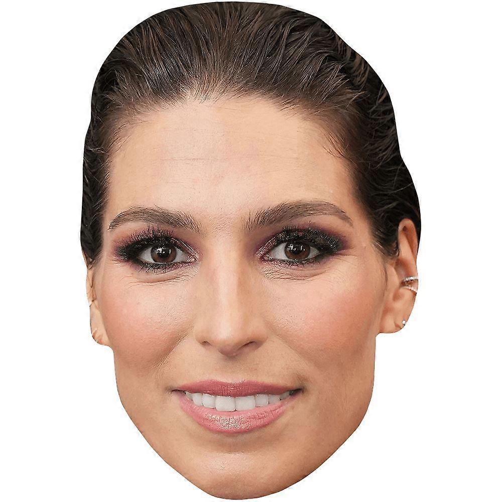 Laury Thilleman (Smile) Big Head. Larger than life mask.