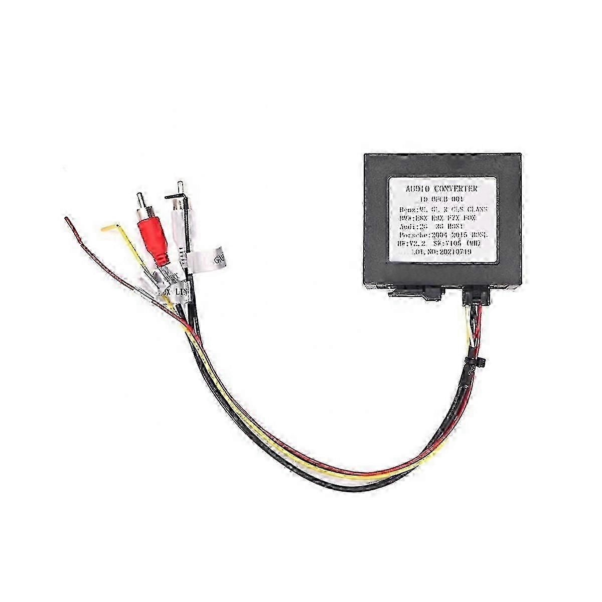 Auto Stereo MOST Vlákno Optické Rádiové Dekodér Zesilovač Adaptér Box Pro ML / GLR / W164 / W251 cy