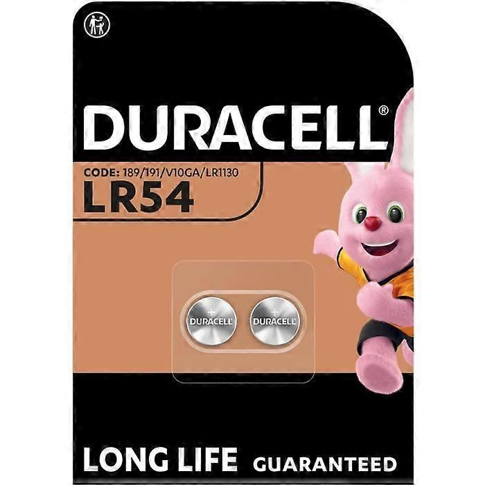 Duracell Special LR54 1,5V Alkaline Batterien, 2er Pack (189 / 191 / V10GA / LR1130)
