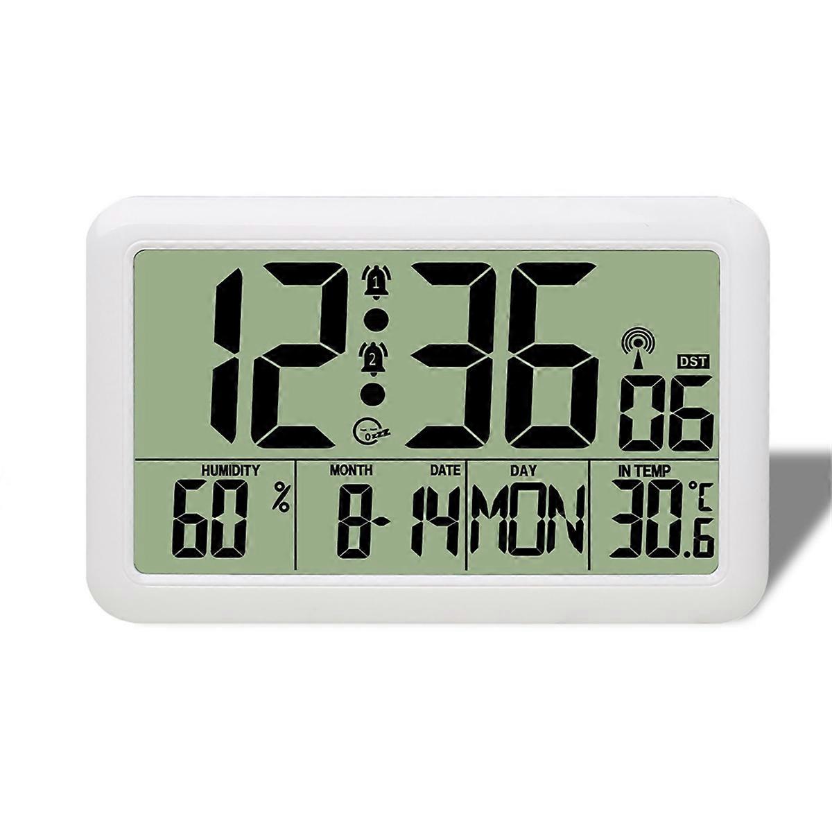 Orologio con temperatura interna ed esterna wireless, sensore di precisione