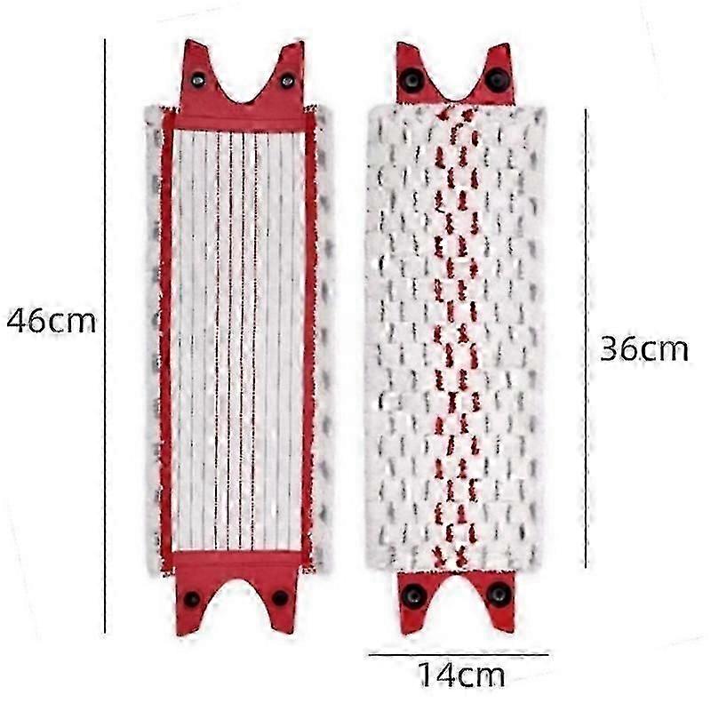 4pcs Compatible with Vileda UltraMax/UltraMaT Replacement Handle Flat Mop Head Mop Cloth Accessories