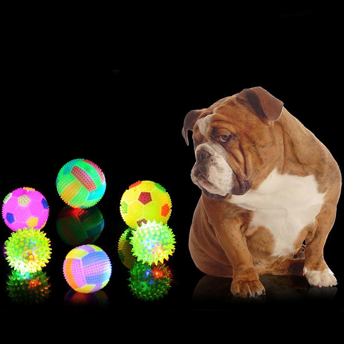 Color Pet Flashing Ball