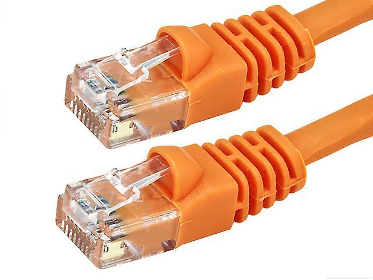 6Ft Cat5E UTP Ethernet Network Booted Cable (10-Pack)