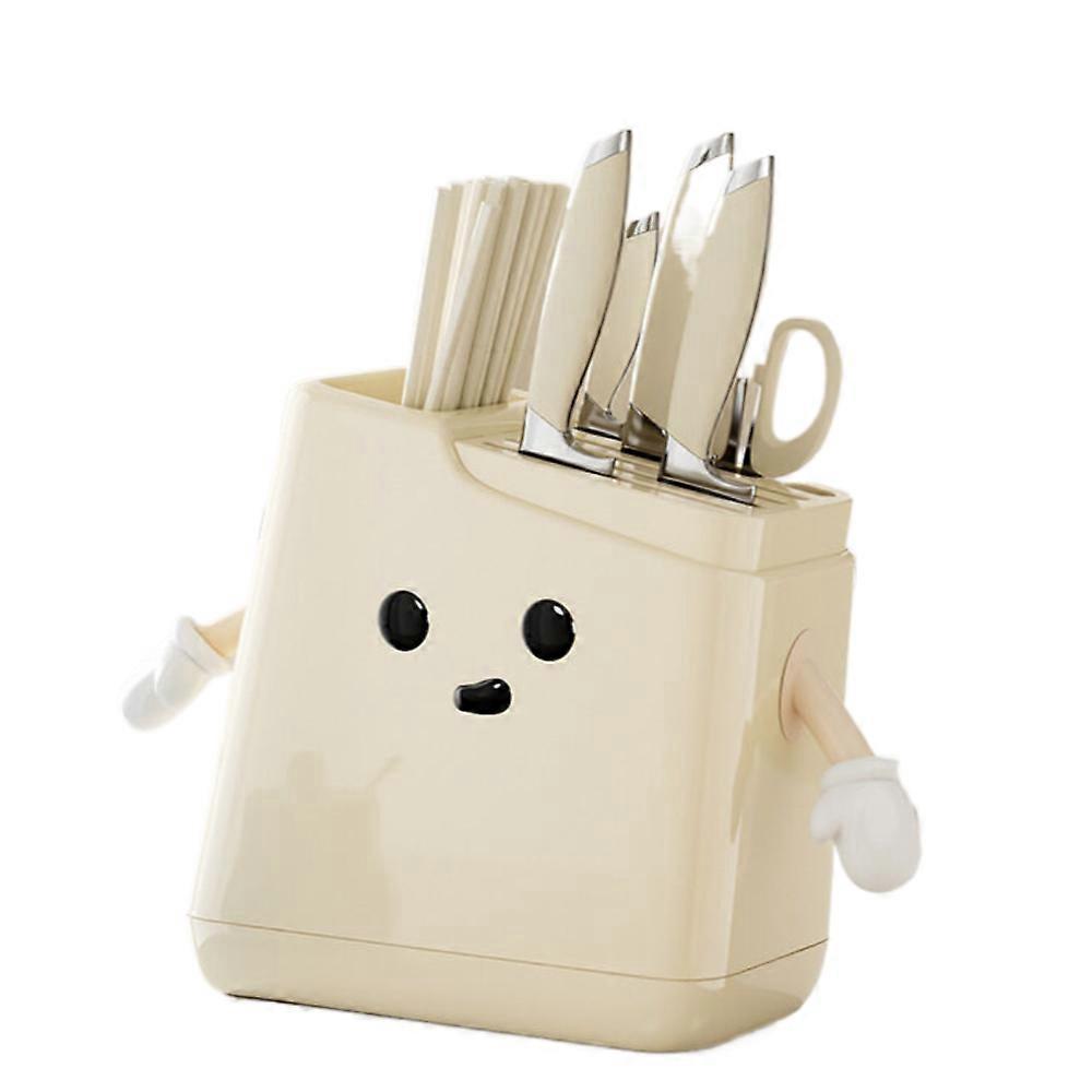 Elosung 8829 Trapezoidal Knife Holder + Hands Eyes (Large Size) Knife Blocks & Storage
