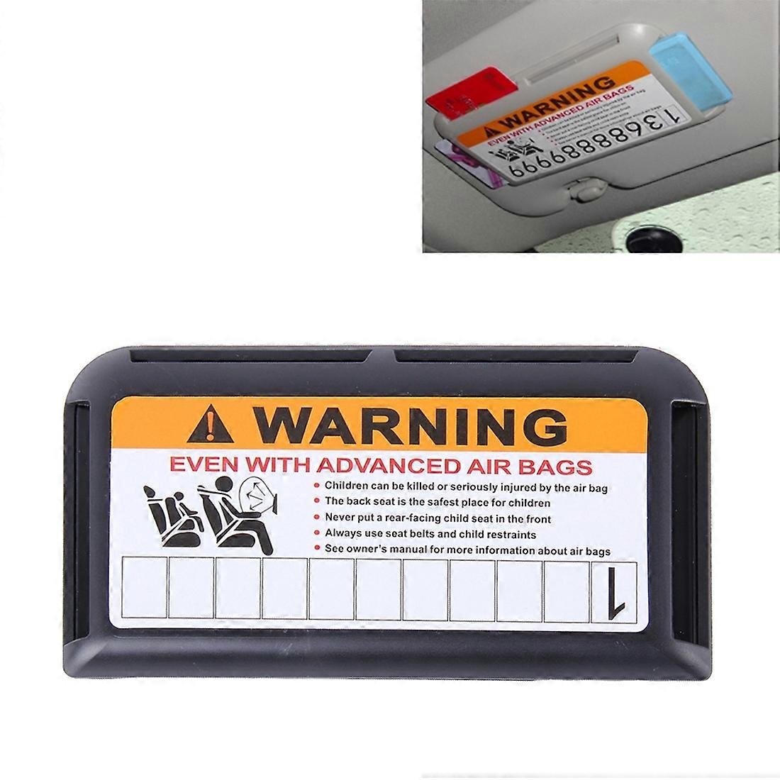 Multi-purpose Car Visor Organizer, Sun Shade Card Storage Pouch Bag