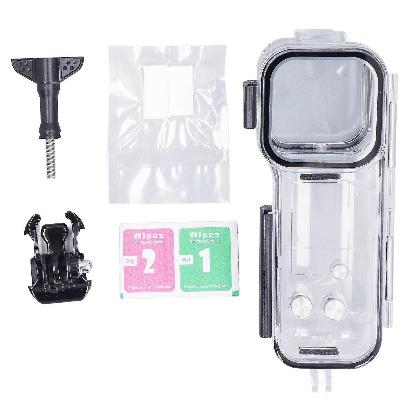 Waterproof Housing Case for Osmo Pocket 3 Touchscreen Protective 45m Underwater Dive Shell Action Camera Accessories for Diving Swimming