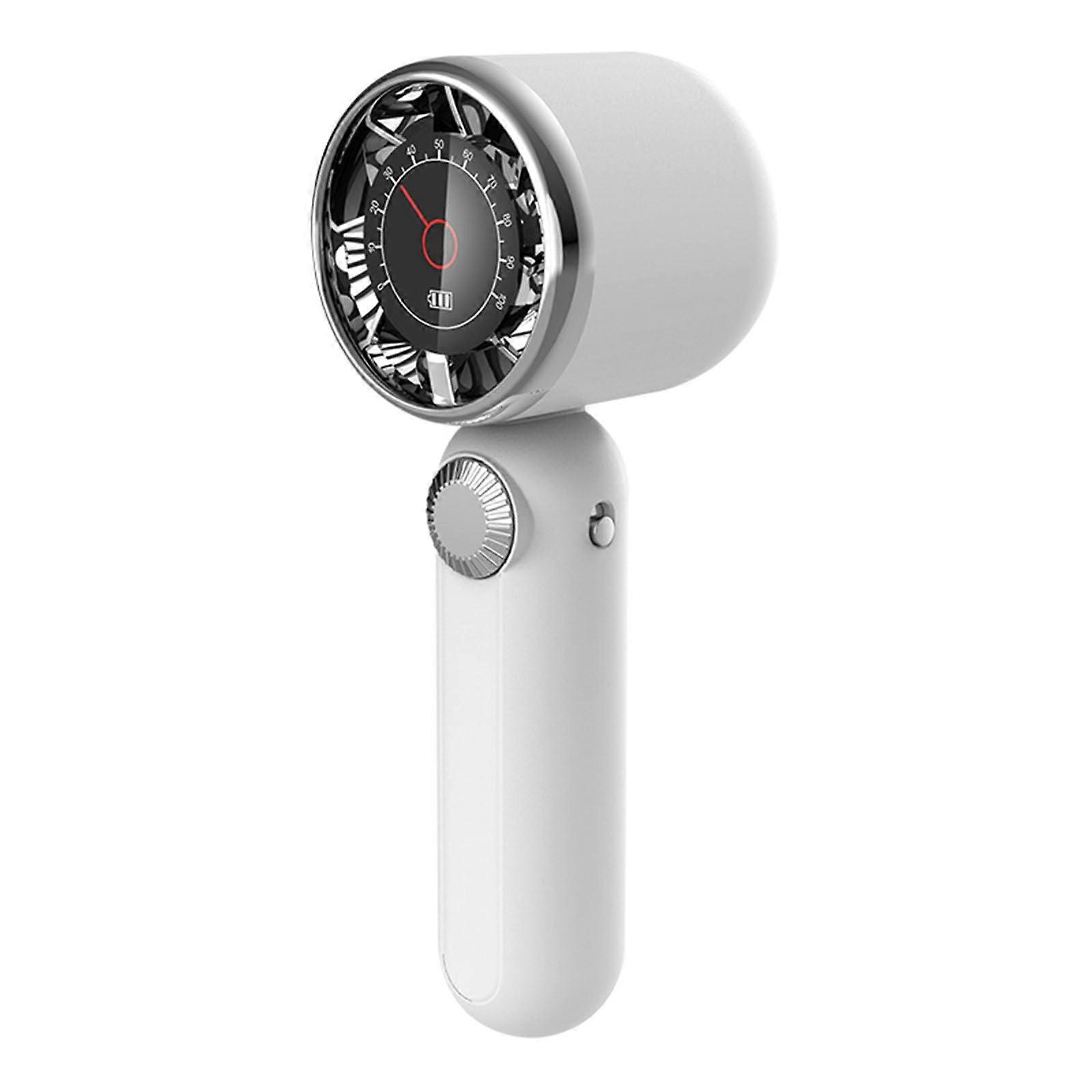 Rechargeable USB Fan with 4000mAh Battery, Quiet Desk Fan for Strong Airflow, Portable Mini Fan with USB Compatibility