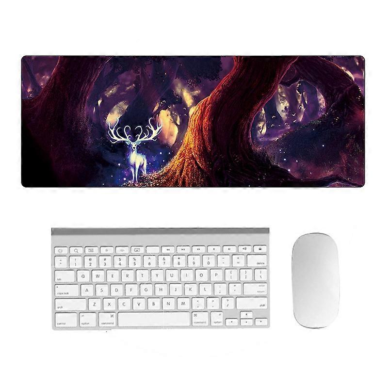Hand-Painted Fantasy Pattern Mouse Pad, Size: 300 x 800 x 5mm Seaming