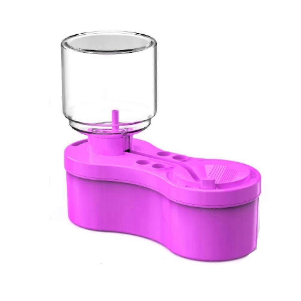 2025 New Multi-Purpose Paint Brush Cleaner Tool with 4-Hole Brush Holder