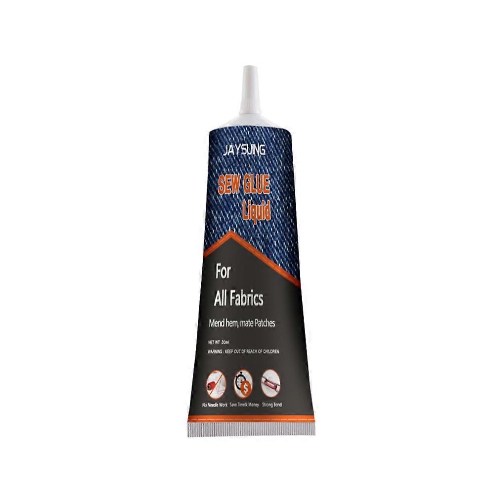 30ML Fabric Adhesive Sew Glue Multifunctional Repair Fast Curing No Irritation High Viscosity Strength For Clothes Fabrics And Textiles