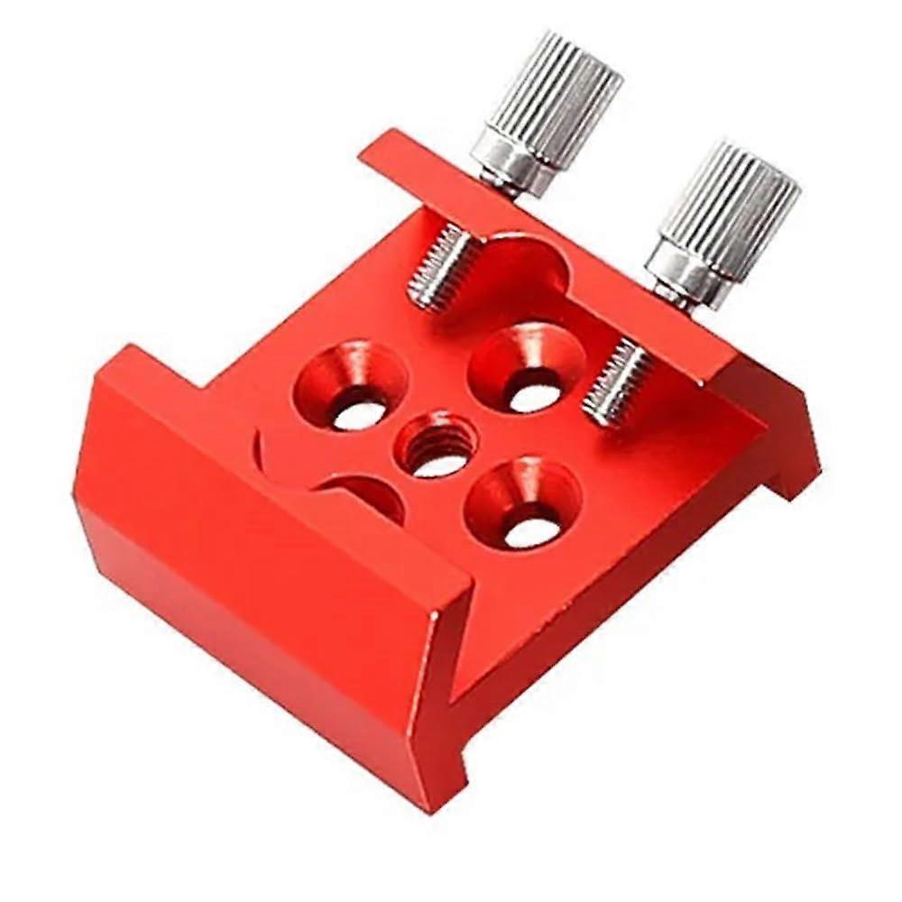 Groove Dovetail Base Finderscope with Slot 1/4 Screw Hole(Red)