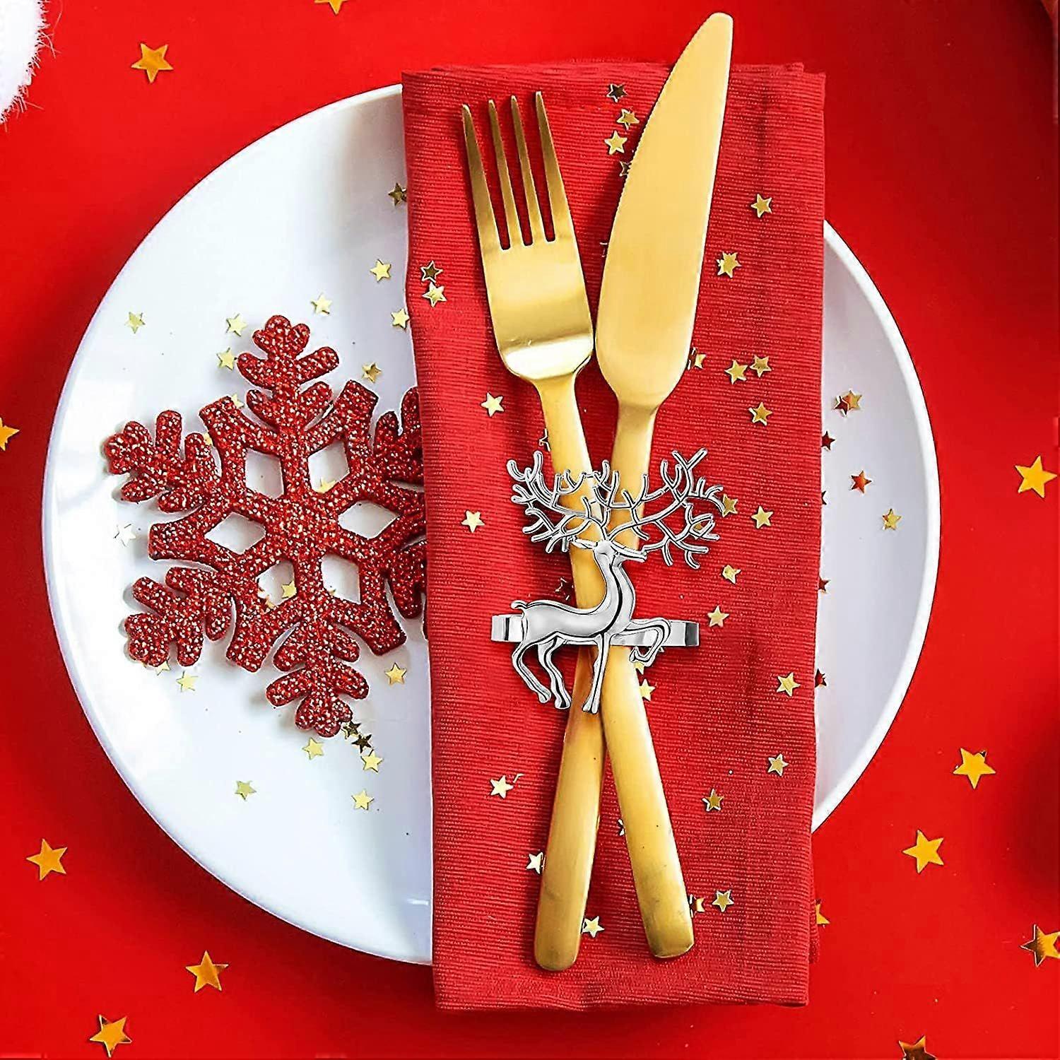 12 st julrenservettringar för fester