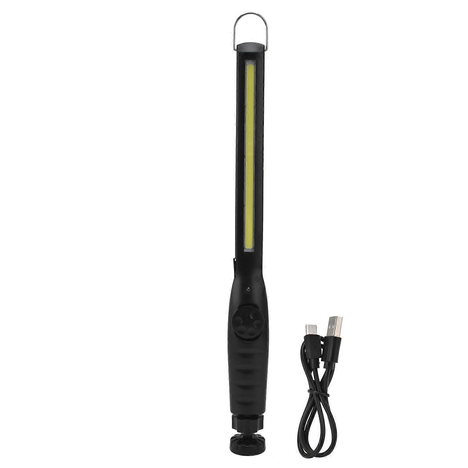 Magnetic Base Led Light, High Power CoB Lamp Beads, Universal Rotating Buckle For Wide Area Illumination, Ergonomic Handle, Stepless Dimming With