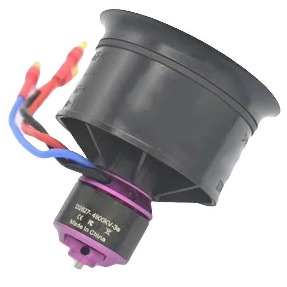 50mm EDF with 11 Blades Ducted Fan 3S 2627-4900KV for RC Jet Airplane
