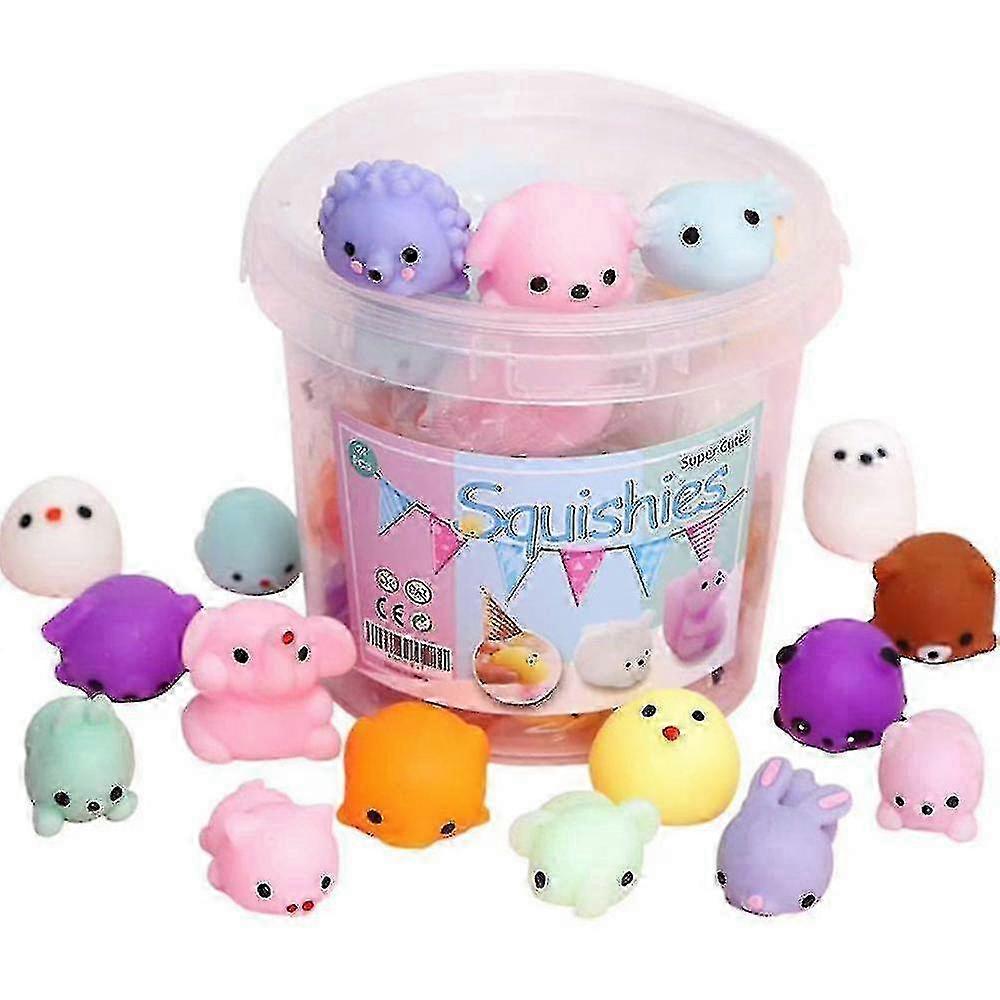 Παιχνίδια Mochi Squishy που ανακουφίζουν από το άγχος με κουτί αποθήκευσης για μπομπονιέρες παιδικού πάρτι